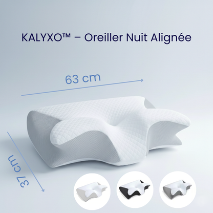 KALYXO™ – Oreiller Ergonomique Alignement Cervical