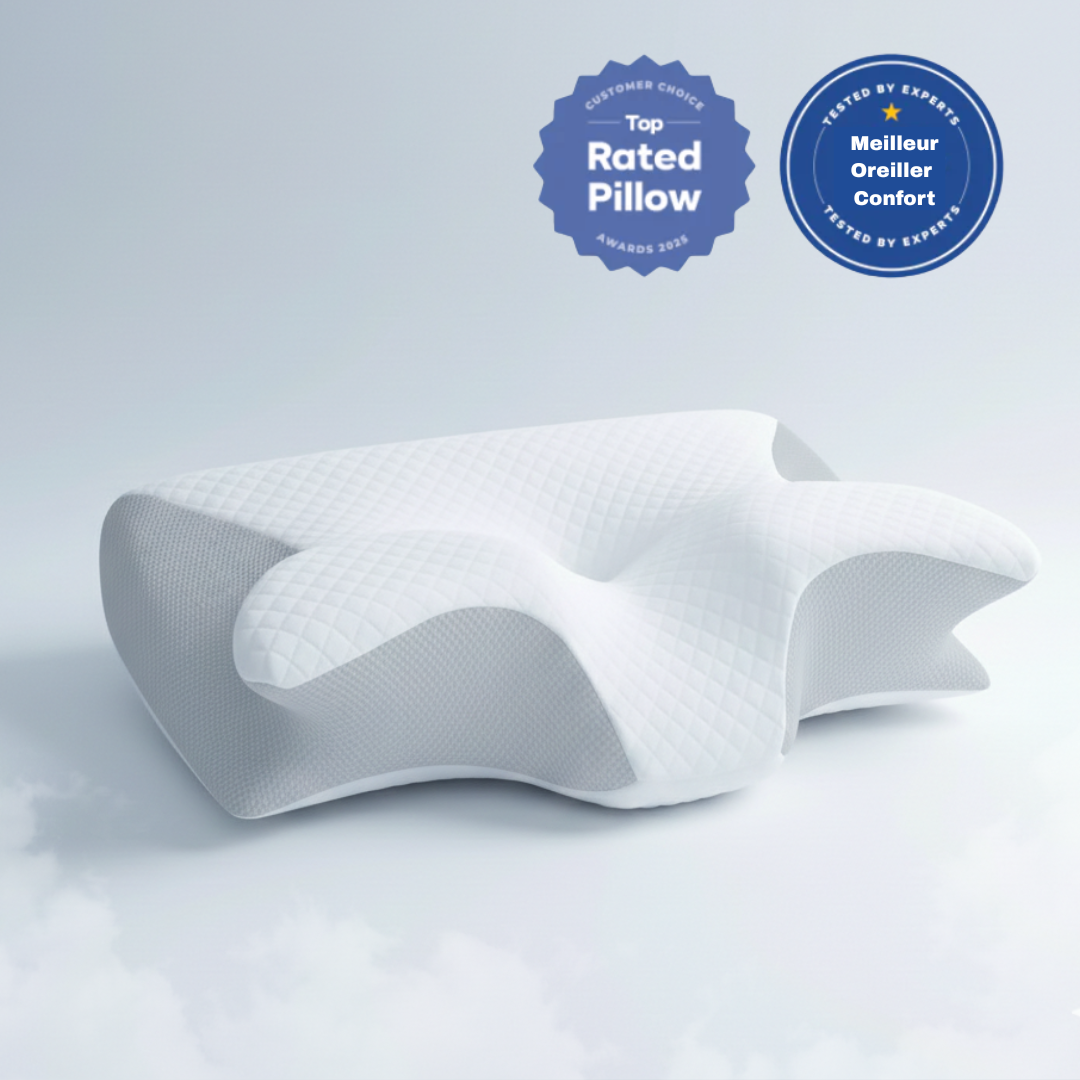 KALYXO™ – Oreiller Ergonomique Alignement Cervical